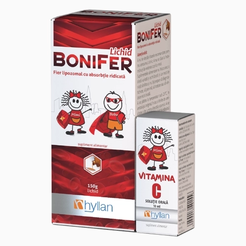 Pachet Promo Bonifer Lichid + Vitamina C