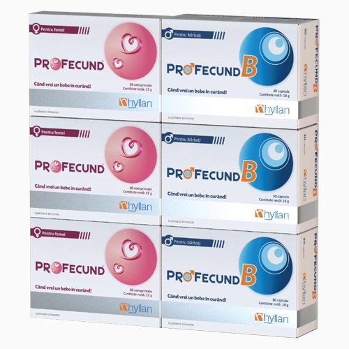 Pachet Promo Profecund - Tratament Fertilitate Cuplu