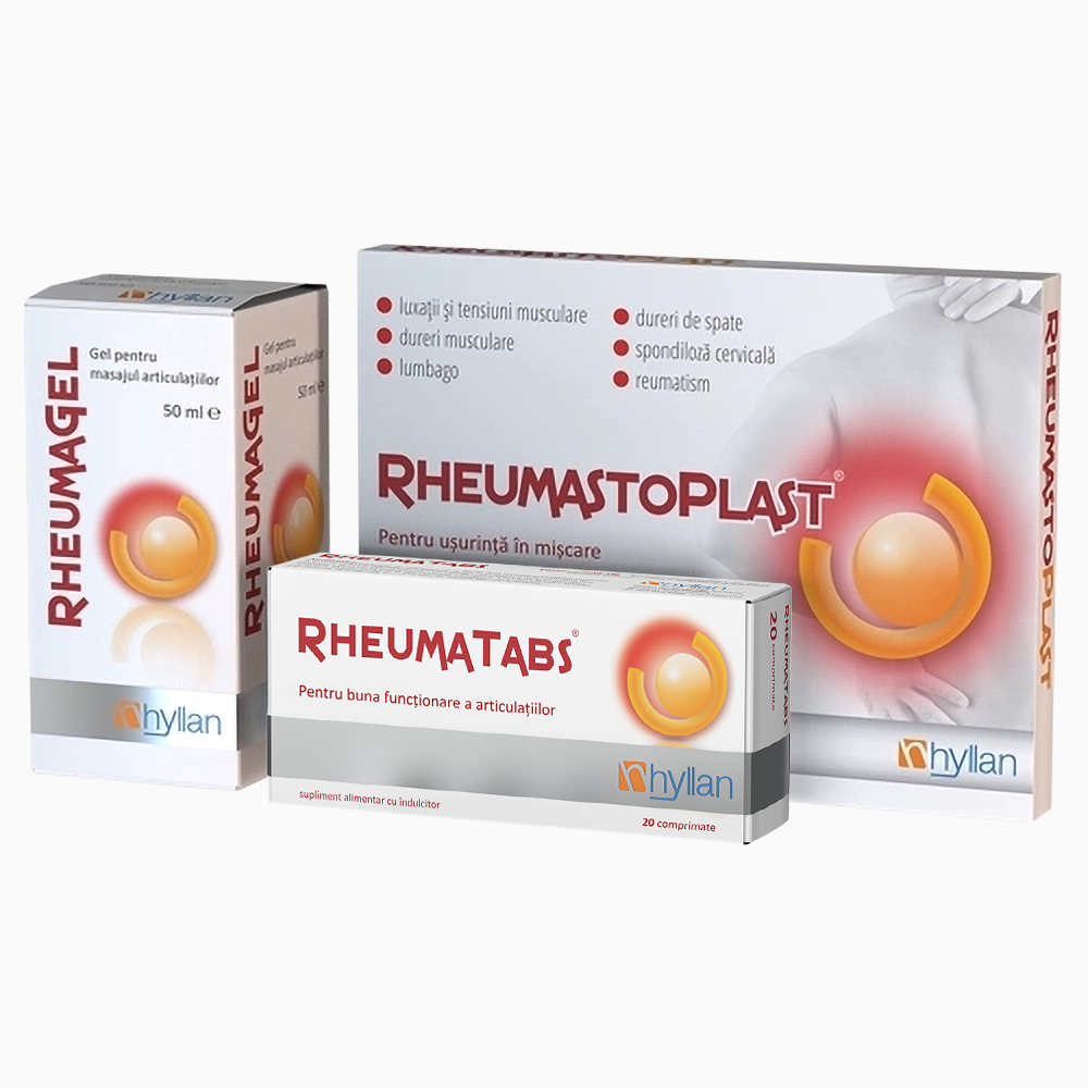 Pachet Rheumagel Rheumatabs Rheumastoplast